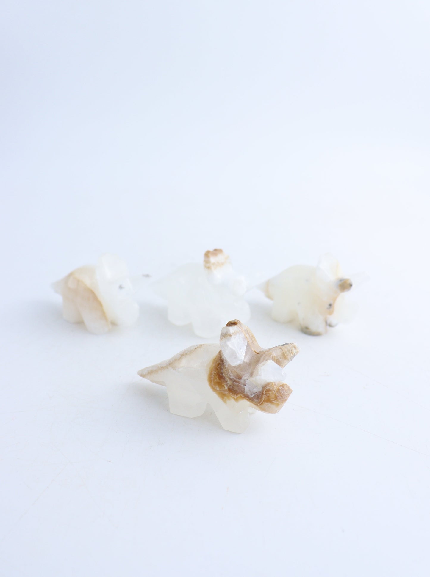 Onyx Triceratops - Expert Wholesale and Supplier of Wholesale Crystals & Bulk Gemstones, ["Animal Carvings","Mexico","Mixed Carvings","onyx"]