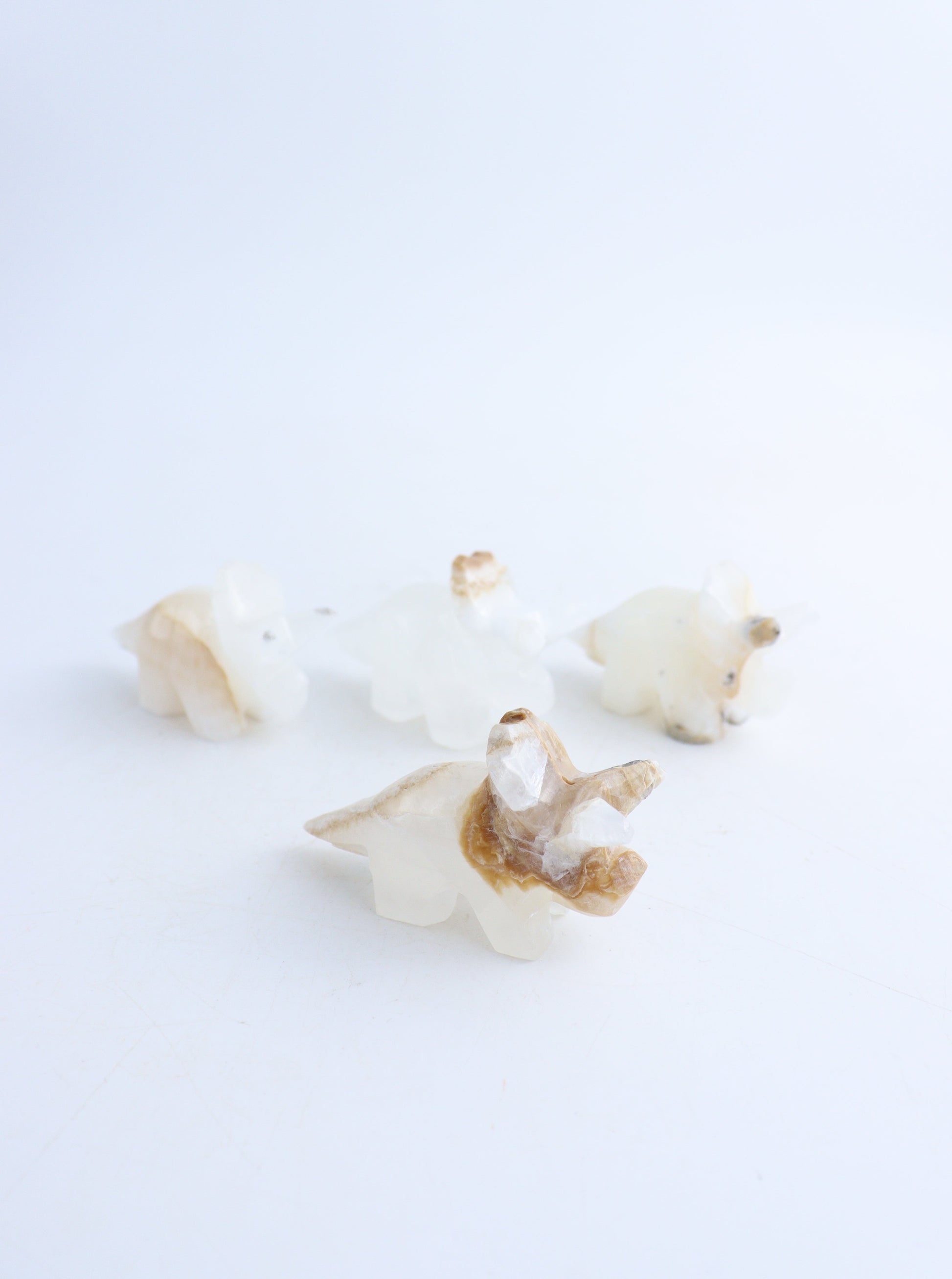 Onyx Triceratops - Expert Wholesale and Supplier of Wholesale Crystals & Bulk Gemstones, ["Animal Carvings","Mexico","Mixed Carvings","onyx"]