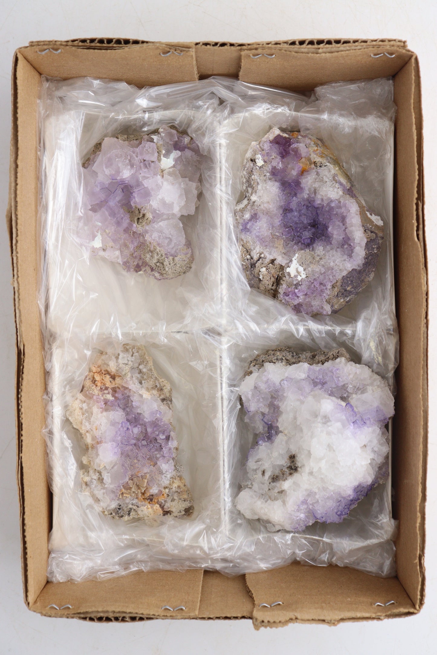 Tule Fluorite Cluster Flat