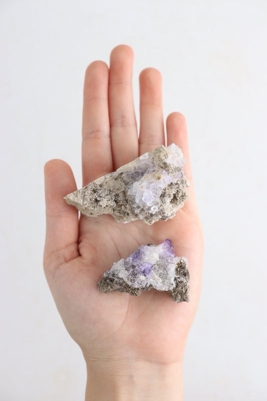 Tule Fluorite Cluster Flat