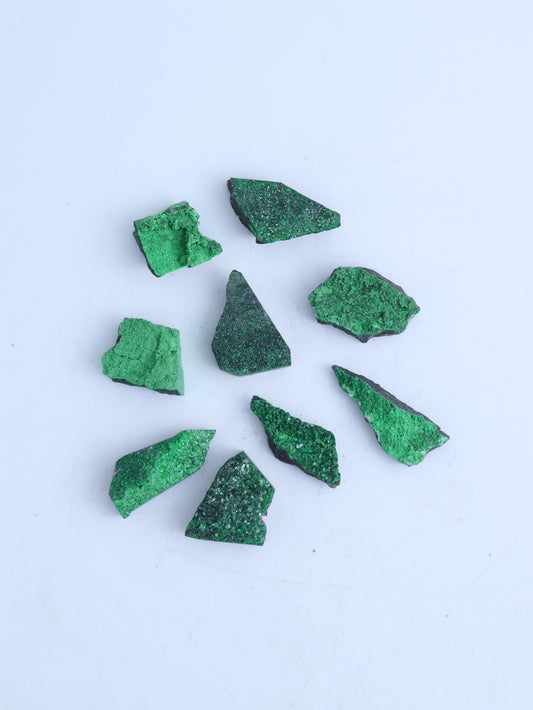 Uvarovite Garnet Flat - Mi Esperanza Minerals