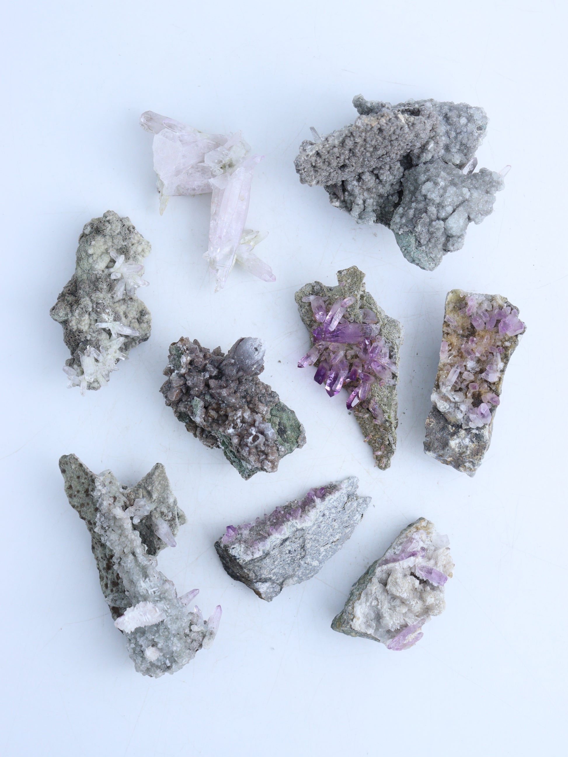 Veracruz Amethyst Clusters - Mi Esperanza Minerals