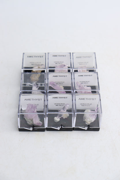 Veracruz Amethyst Clusters Individually Boxed