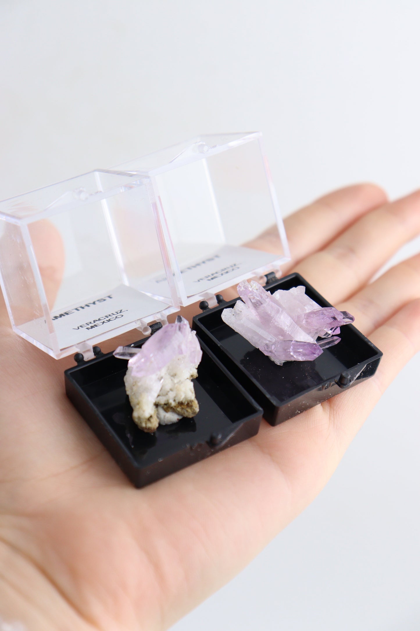 Veracruz Amethyst Clusters Individually Boxed