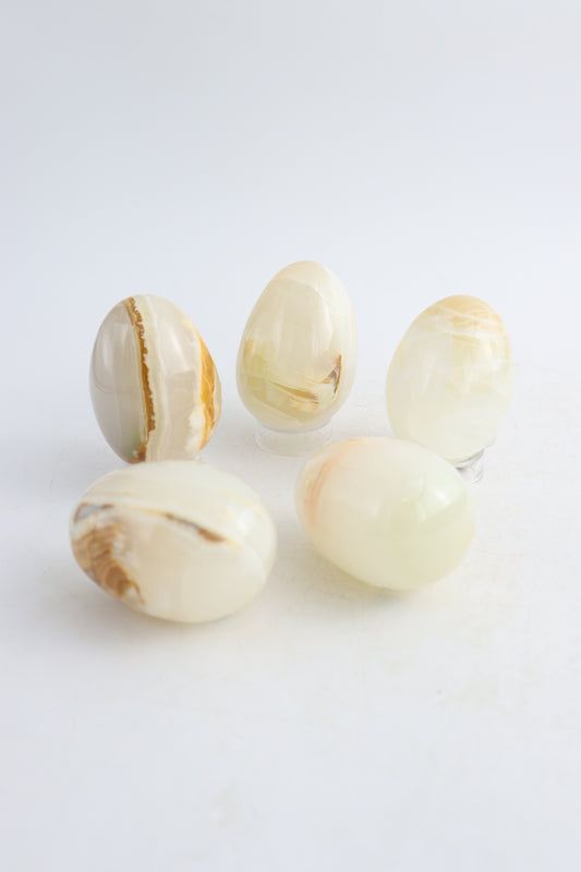 One - White Onyx Egg