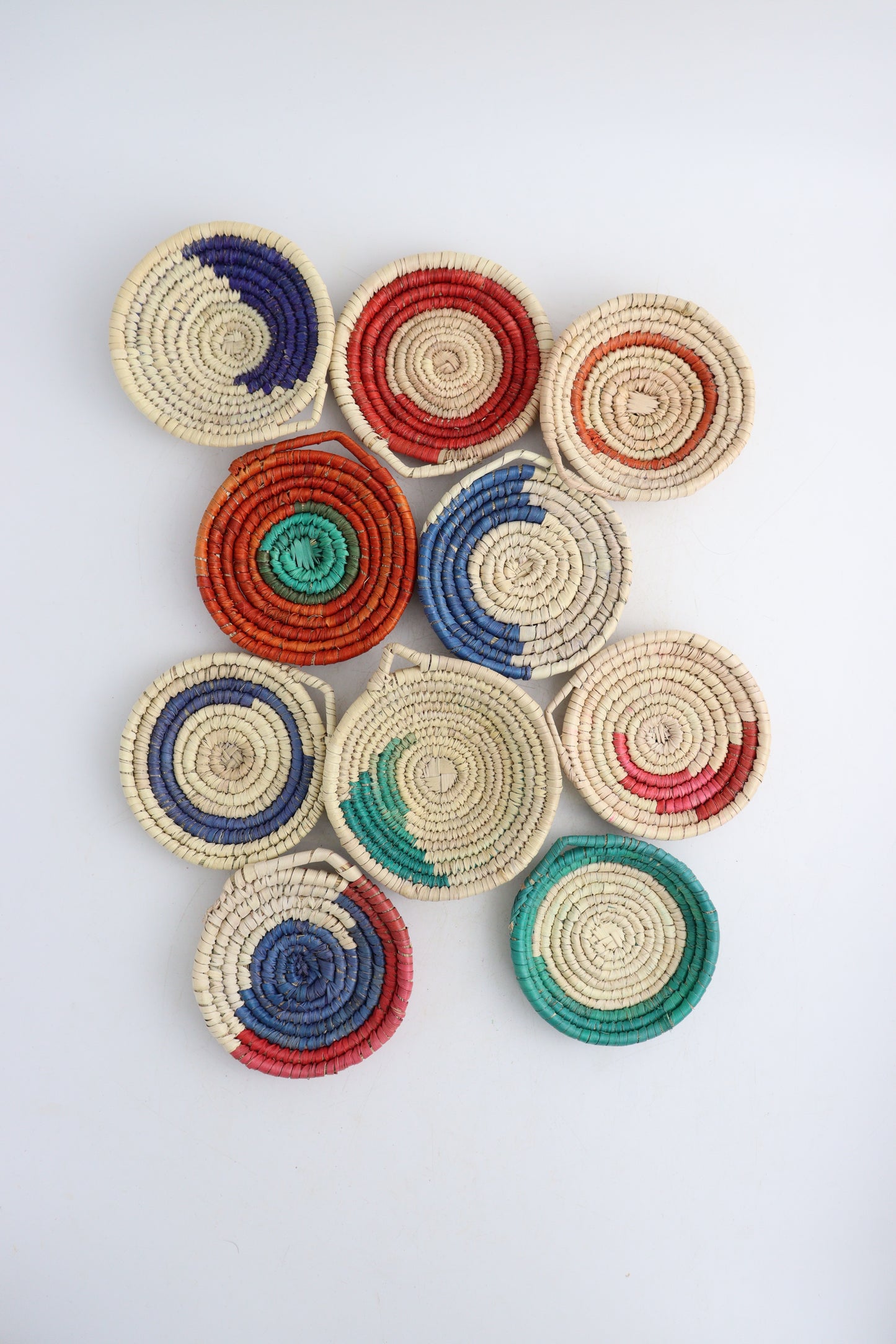 Woven Baskets Set of 10