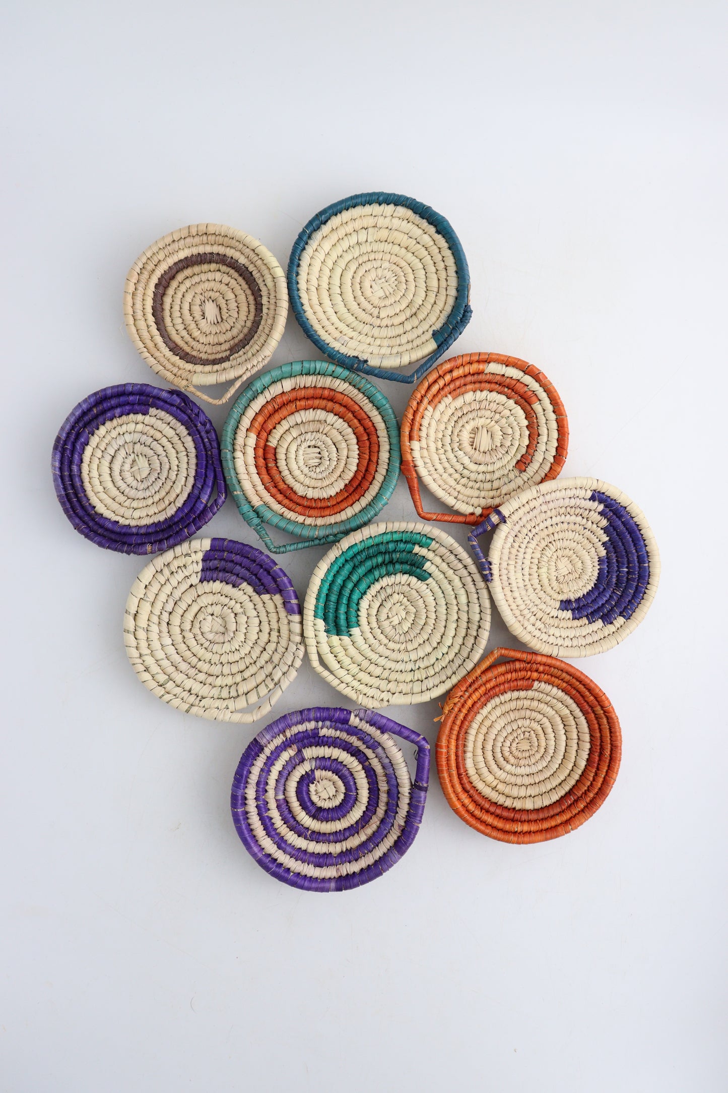 Woven Baskets Set of 10