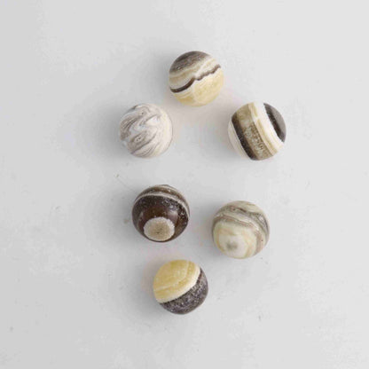 ONE Zebra Onyx Small Sphere - Expert Supplier of Wholesale Crystals & Bulk Gemstones