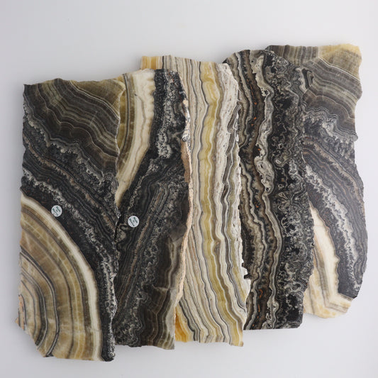 Zebra Onyx Slabs - Mi Esperanza Minerals