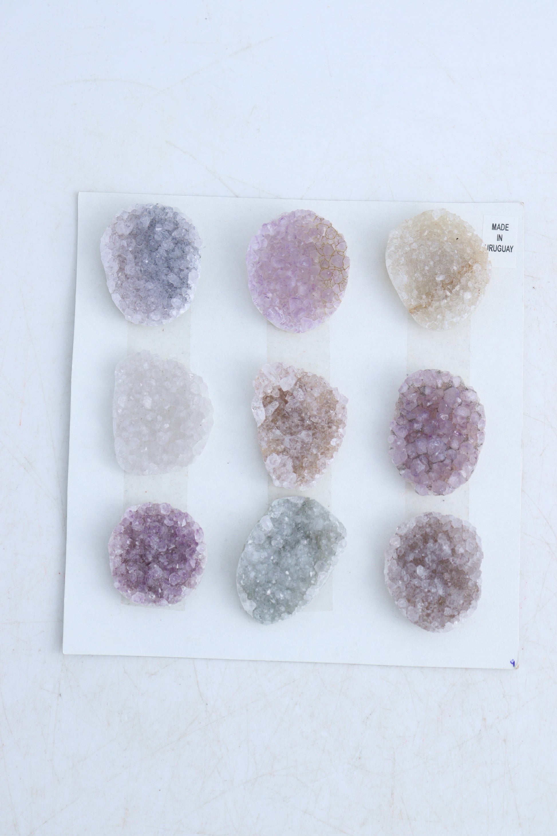 Amethyst Cabs Set of 9 - Expert Supplier of Wholesale Crystals & Bulk Gemstones