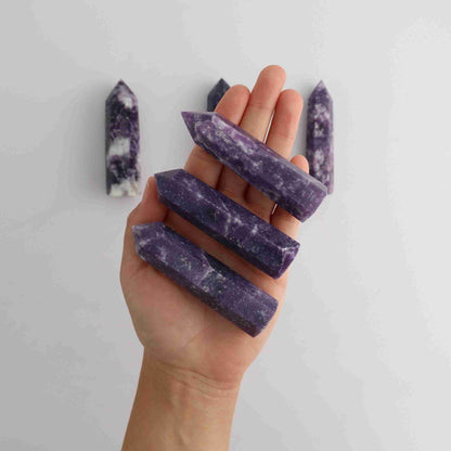 Half Kilo Lepidolite Towers - Expert Wholesale and Supplier of Wholesale Crystals & Bulk Gemstones, ["China","close_50","Lepidolite","Towers"]