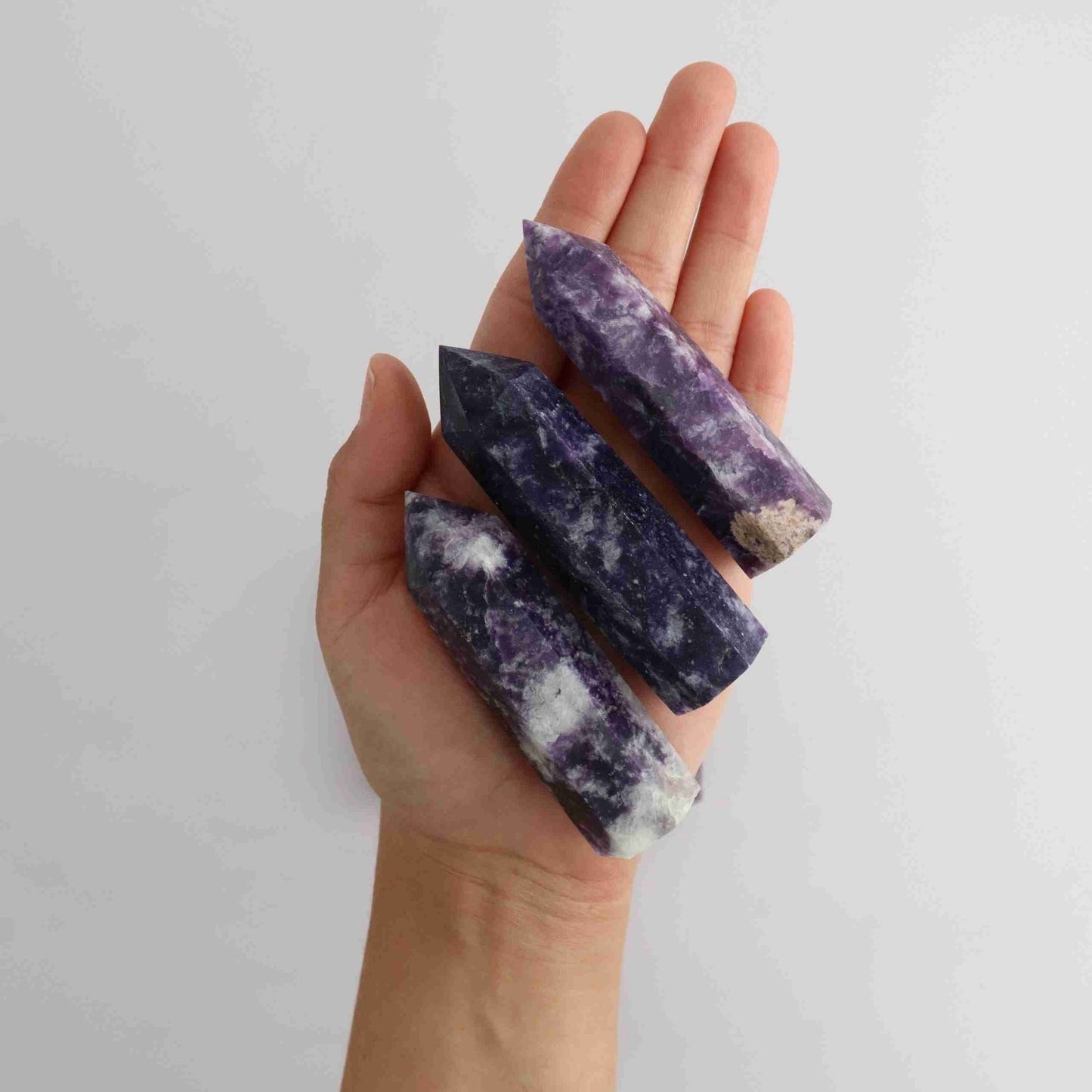 Half Kilo Lepidolite Towers - Expert Wholesale and Supplier of Wholesale Crystals & Bulk Gemstones, ["China","close_50","Lepidolite","Towers"]