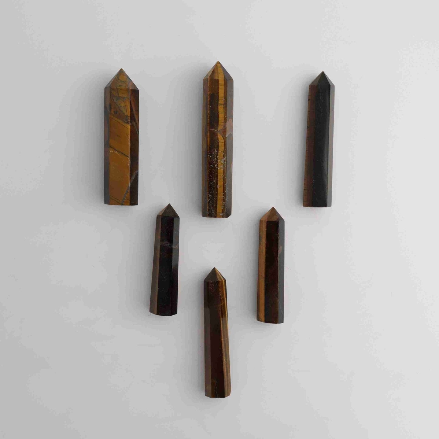 Half Kilo Tiger Eye Towers