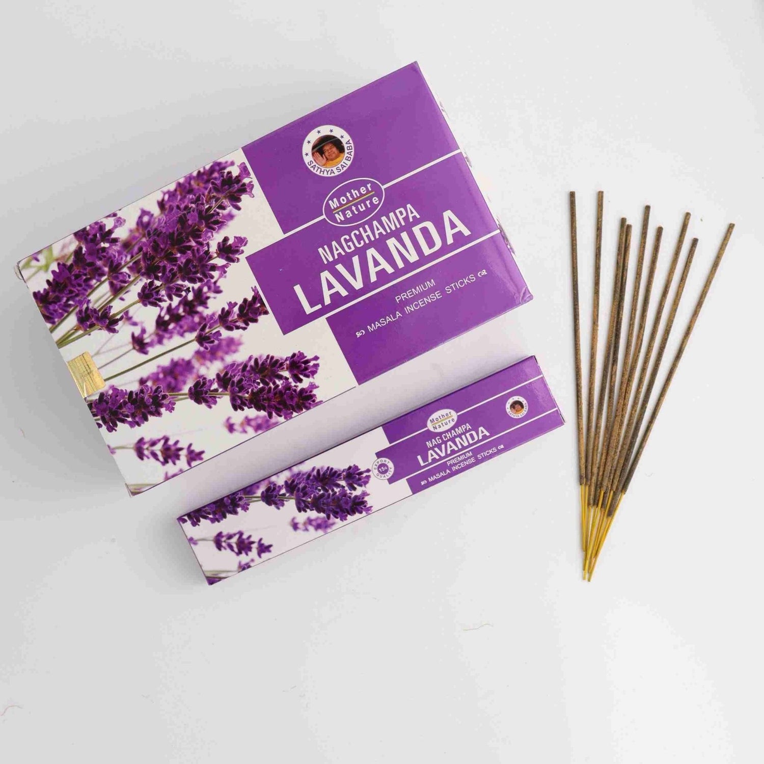 Lavanda Incense - 12 boxes with 15g each - Expert Supplier of Wholesale Crystals & Bulk Gemstones