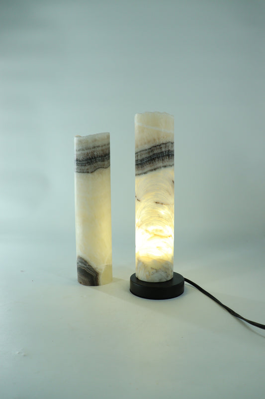 Onyx Lamps Set of 2