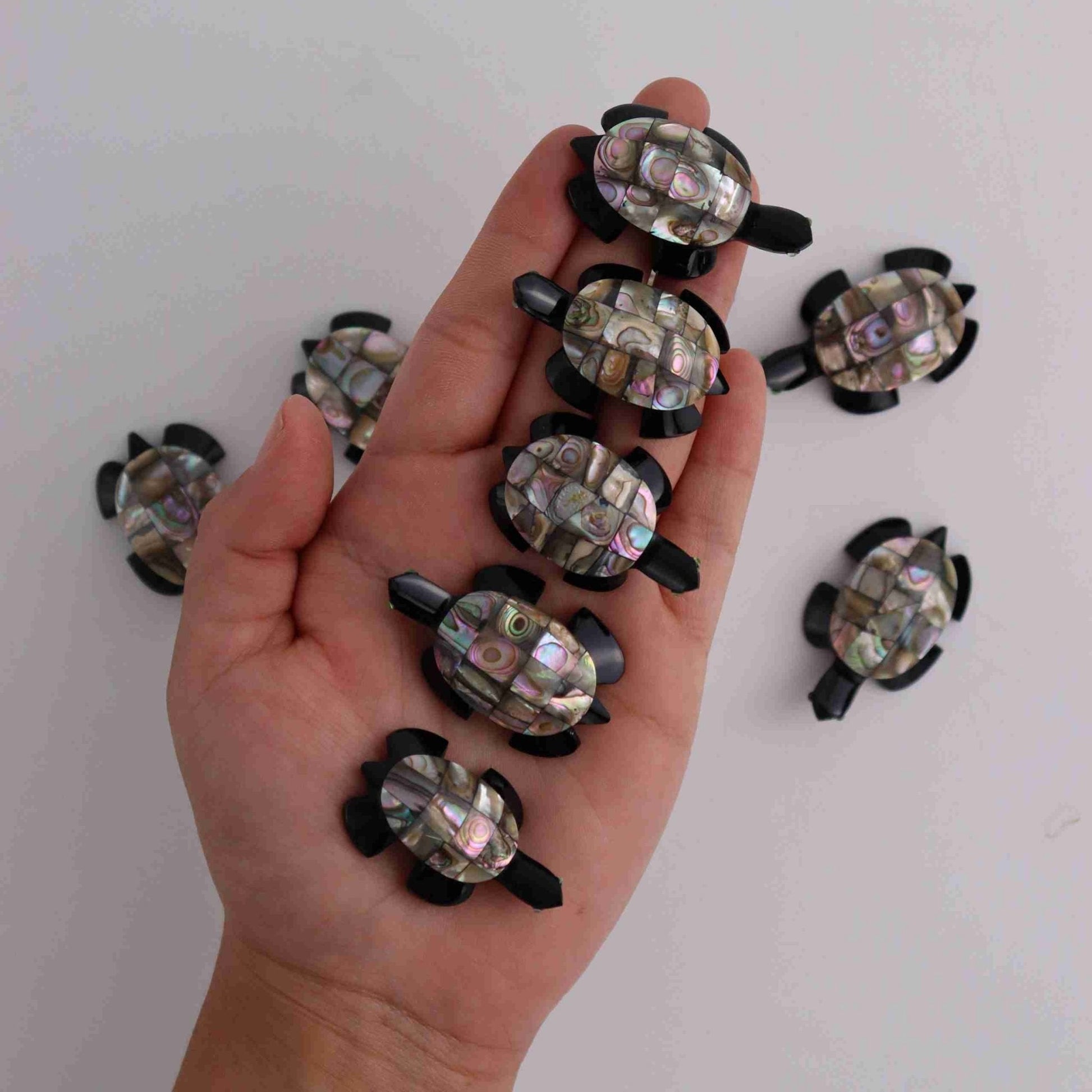 ONE Small Obsidian Turtle - Expert Supplier of Wholesale Crystals & Bulk Gemstones