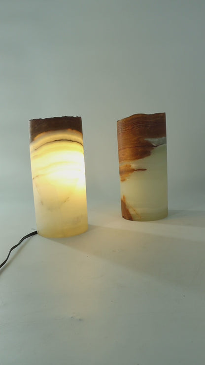 Onyx Lamp Set of 2