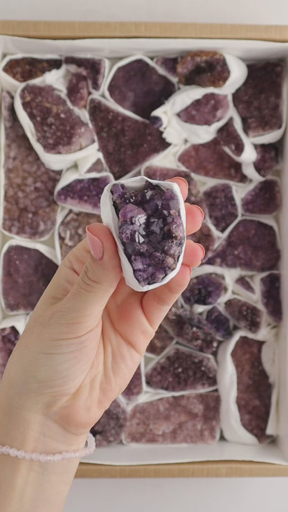 Amethyst Cluster Flat