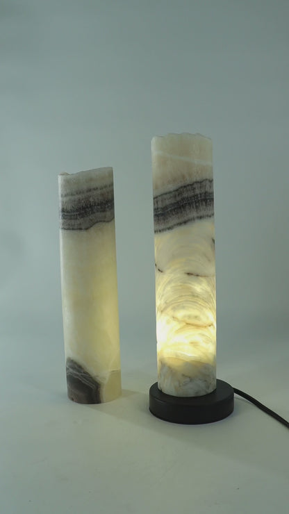 Onyx Lamps Set of 2