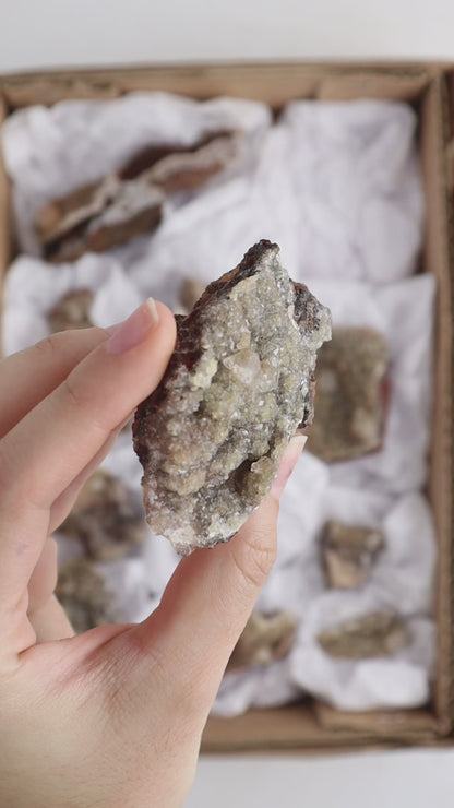 Calcite Cluster Flat