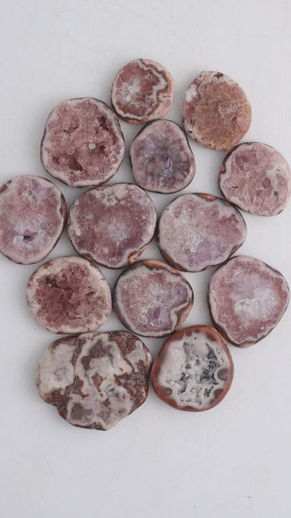 1 lb Pink Amethyst Medium Slices