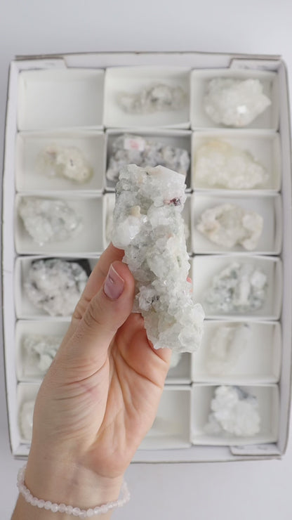 Apophyllite Cluster Flat