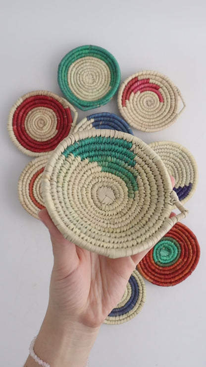 Woven Baskets Set of 10