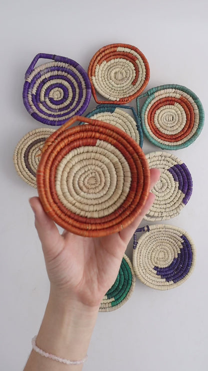 Woven Baskets Set of 10