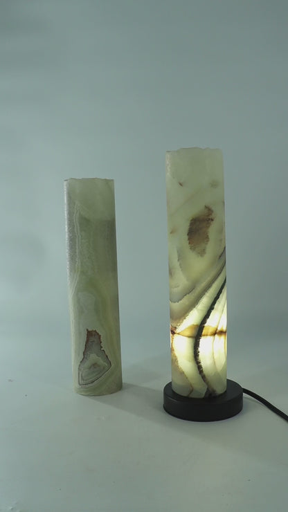 Onyx Lamps Set of 2