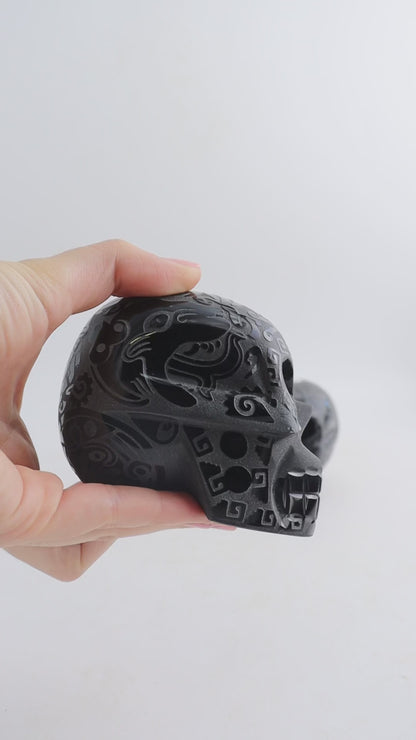 Obsidian Skulls