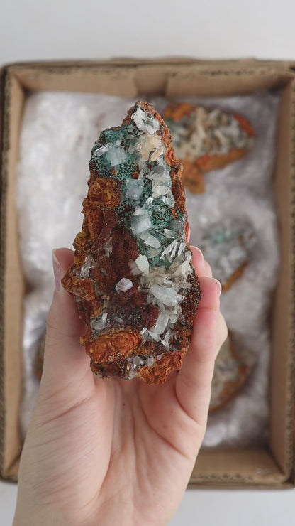 Hemimorphite Cluster Flat