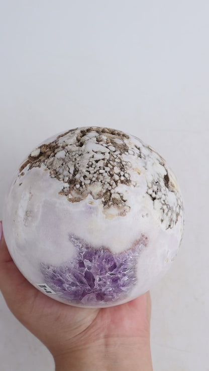 Pink Amethyst Sphere