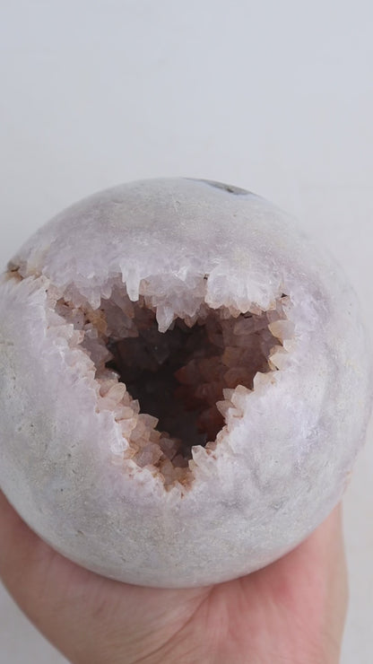 Pink Amethyst Sphere