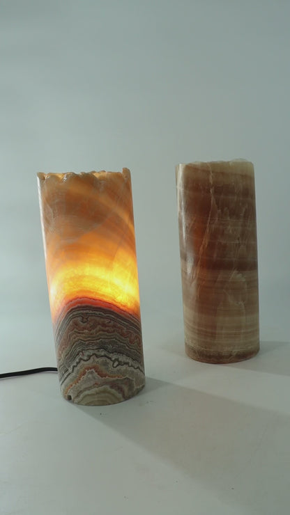 Onyx Lamps Set of 2