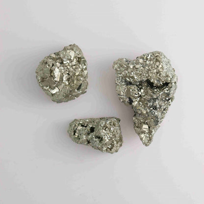 Pyrite Clusters Set - Expert Supplier of Wholesale Crystals & Bulk Gemstones