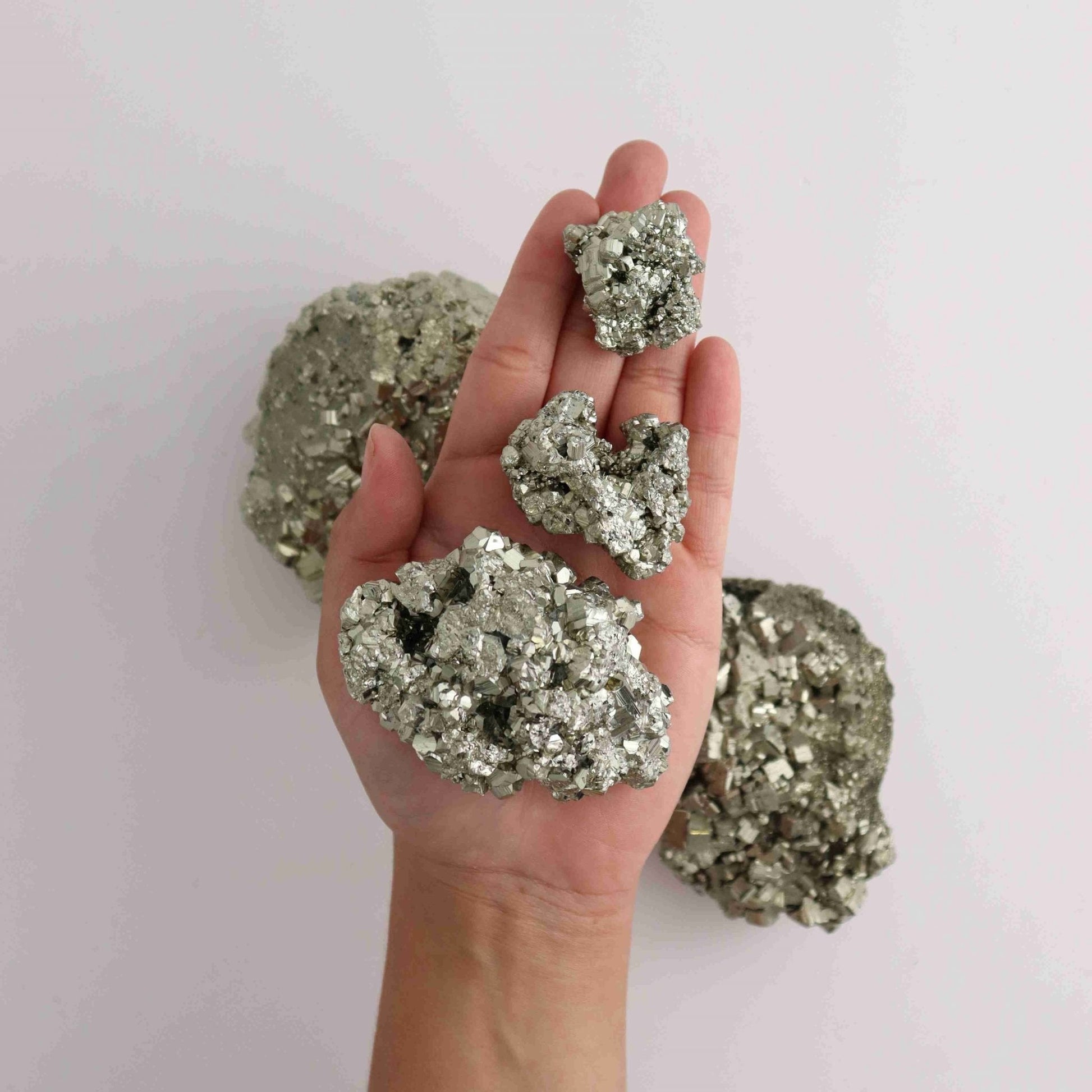 Pyrite Clusters Set - Expert Vendor of Wholesale Crystals