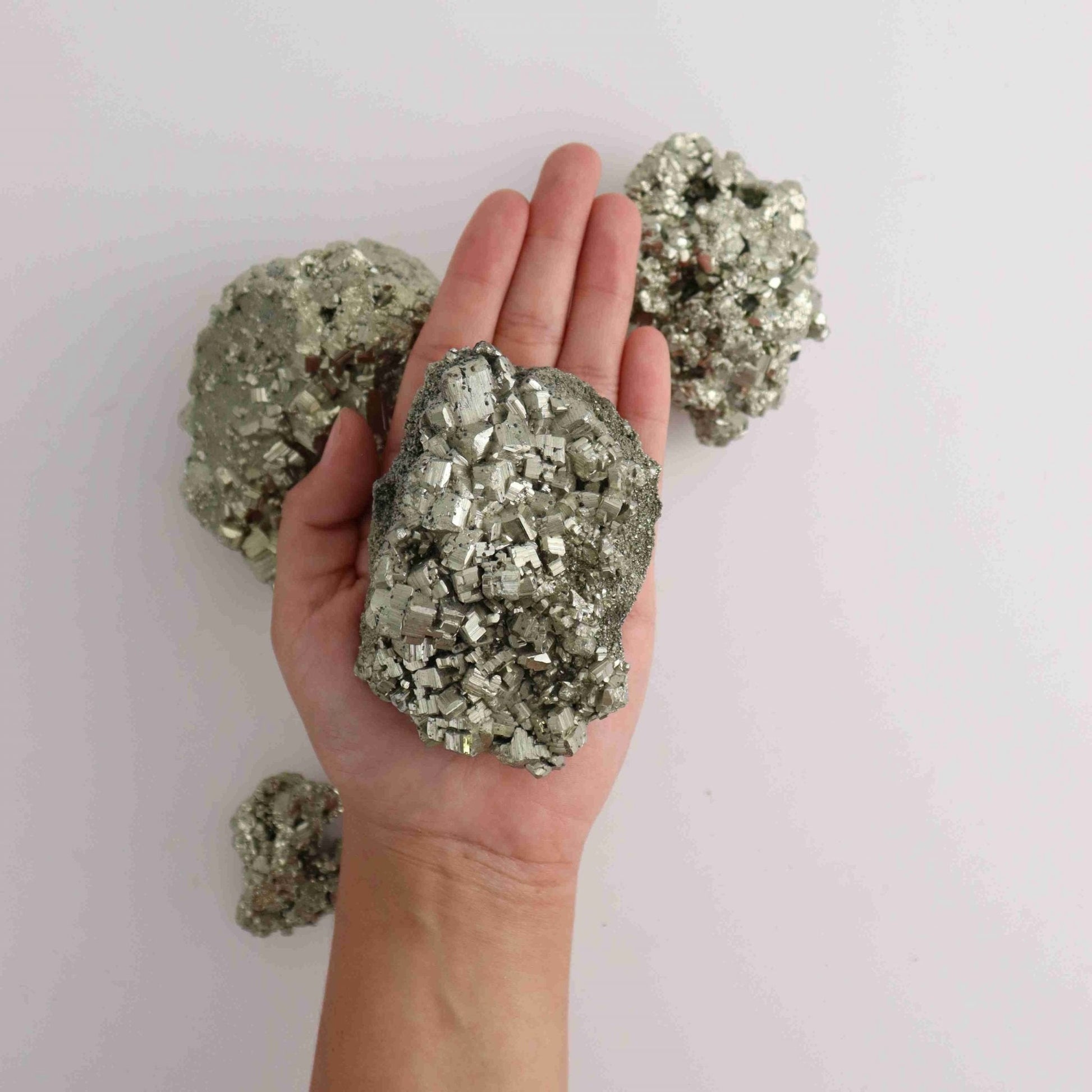 Pyrite Clusters Set - Expert Vendor of Wholesale Crystals