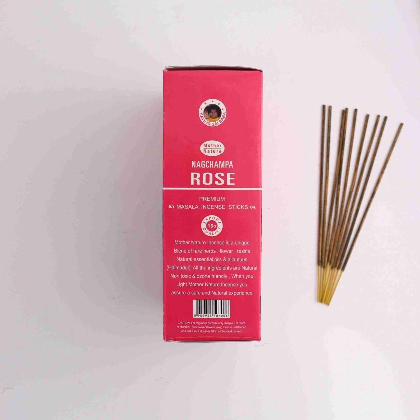 Rosa Incense - 12 boxes with 15g each - Expert Supplier of Wholesale Crystals & Bulk Gemstones