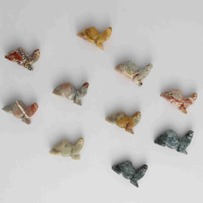 Soapstone Seals Set of 10 - Expert Vendor of Wholesale Crystals