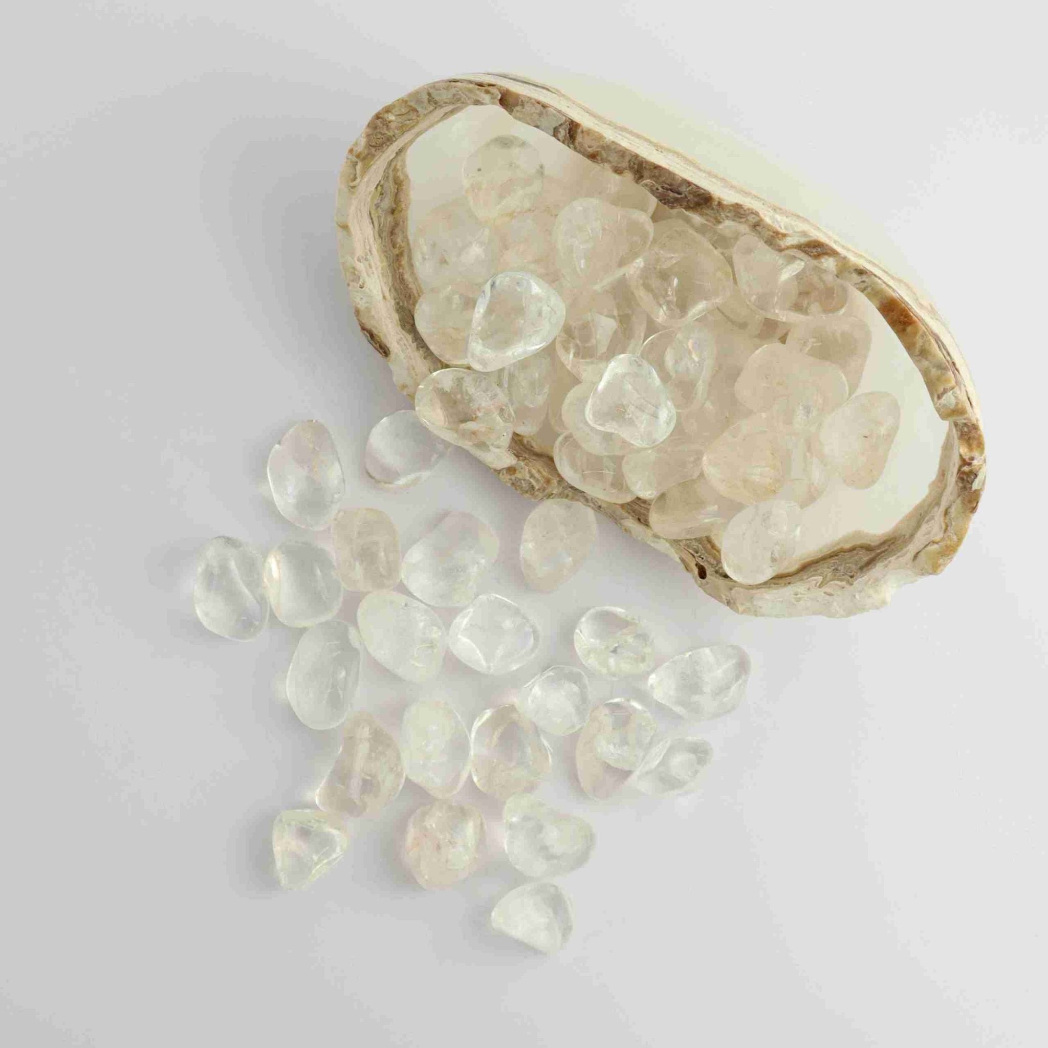 1kg Clear Quartz Tumbles – Mi Esperanza Minerals