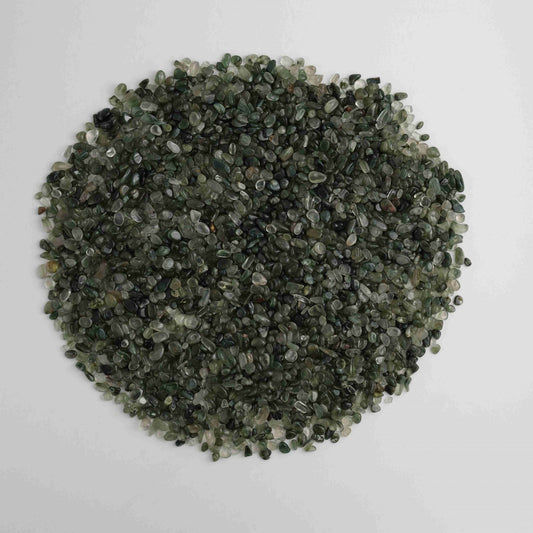 1kg Green Quartz Chips - Mi Esperanza Minerals