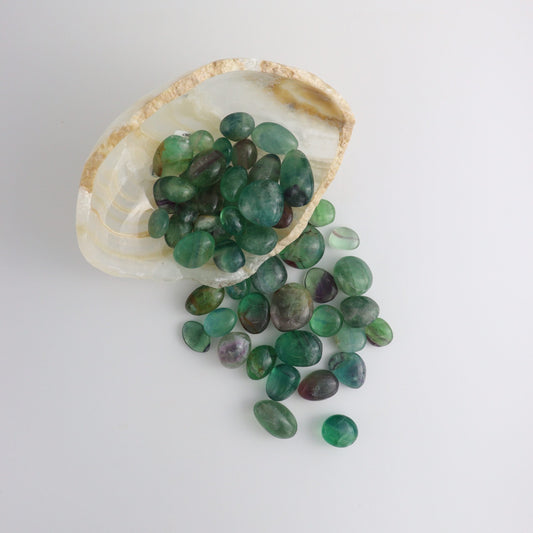 1kg Green Rainbow Fluorite Tumbles - Expert Wholesale and Supplier of Wholesale Crystals & Bulk Gemstones, ["Fluorite","Tumbles"]