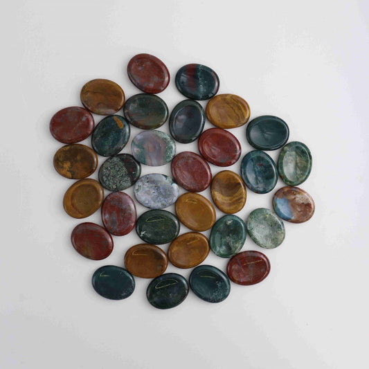 1kg Ocean Jasper Worry Stone - Expert Wholesale and Supplier of Wholesale Crystals & Bulk Gemstones, []