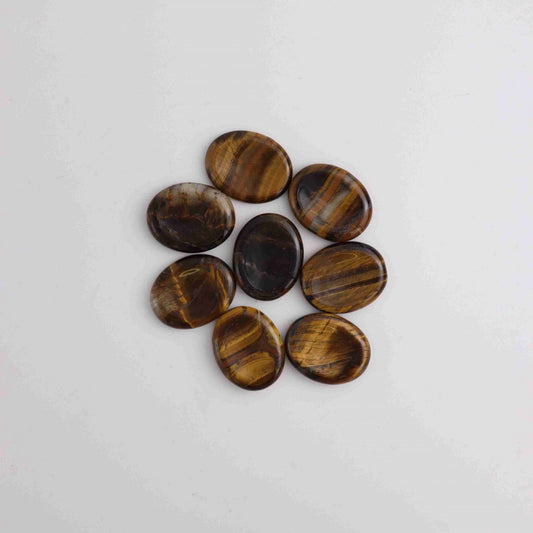 250g Tiger Eye Worry Stone - Expert Wholesale and Supplier of Wholesale Crystals & Bulk Gemstones, ["India","Tiger Eye","Worry Stones"]