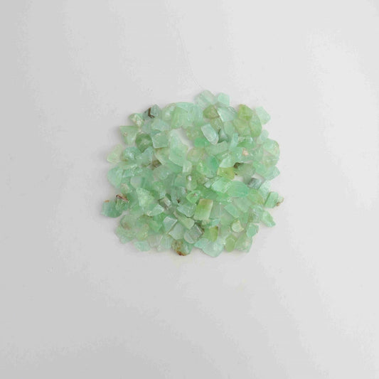 500g Emerald Calcite Chips - Mi Esperanza Minerals