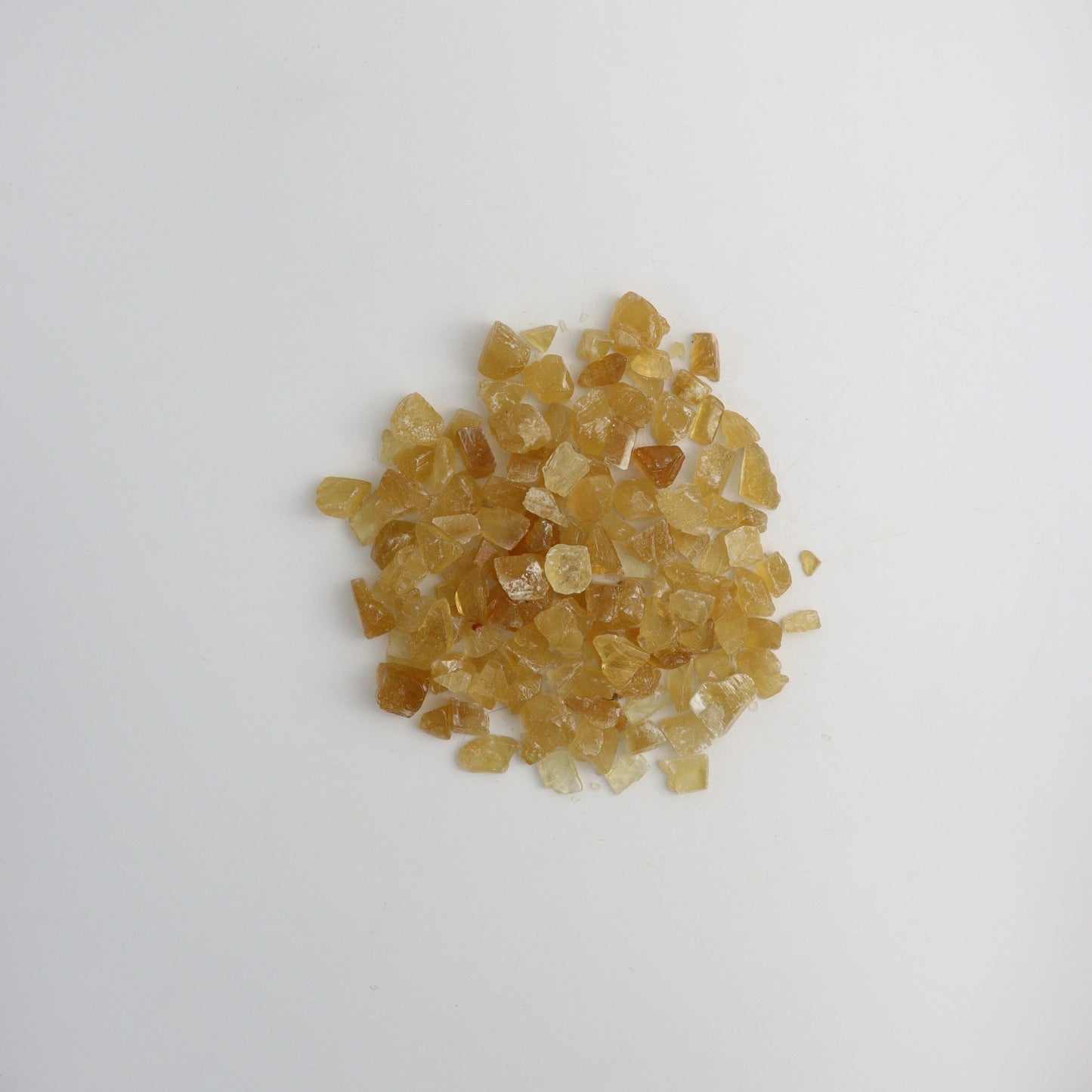 500g Honey Calcite Chips - Mi Esperanza Minerals