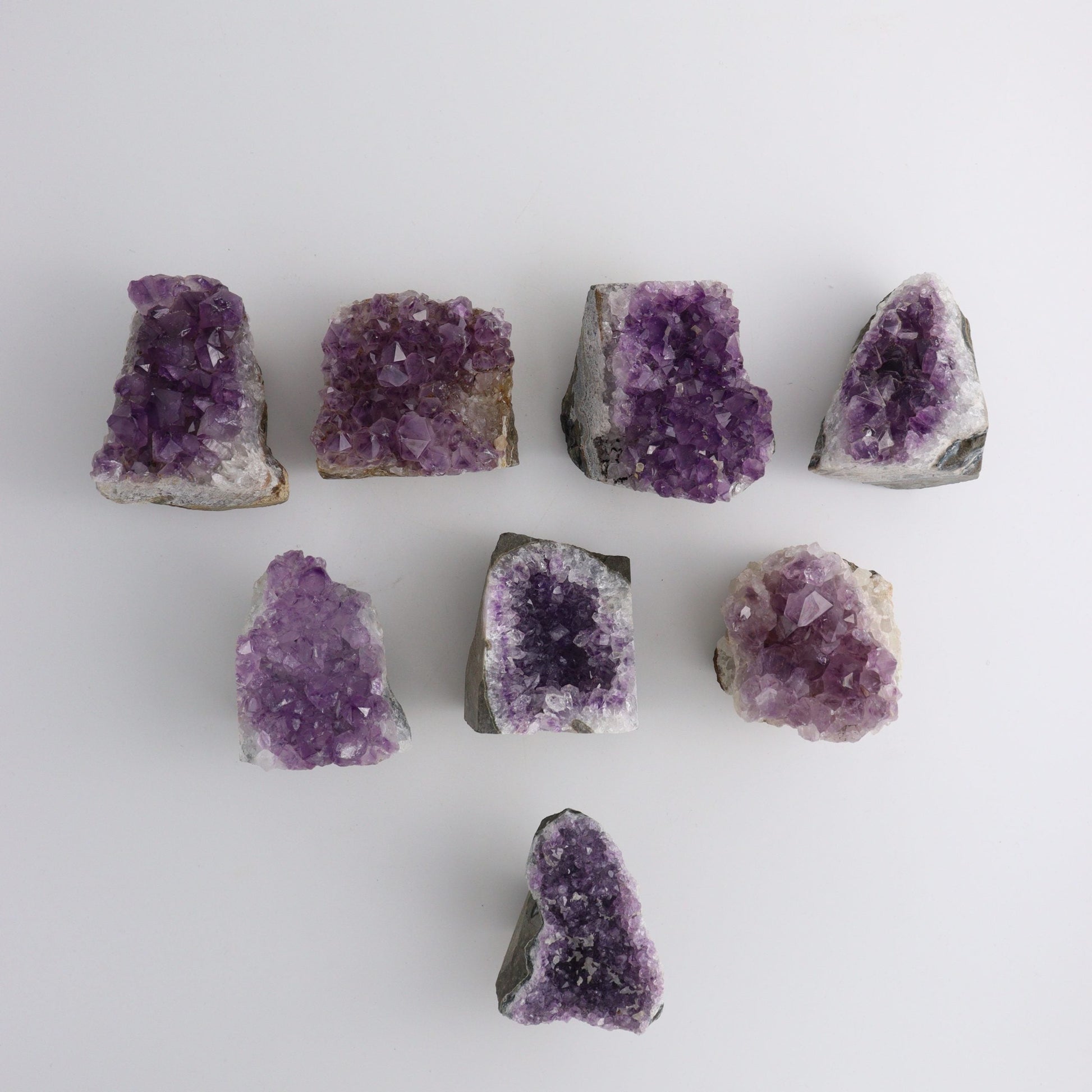 Amethyst Cut Base - Expert Wholesale and Supplier of Wholesale Crystals & Bulk Gemstones, ["Brazil","Cut Base","You will receive exact pieces shown in the pictures."]
