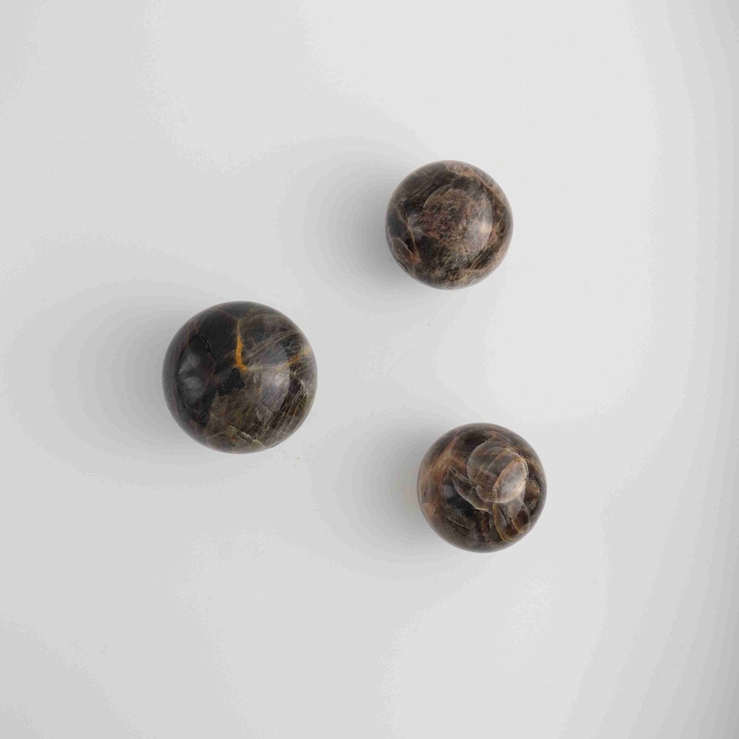 Black Moonstone Spheres - Expert Wholesale and Supplier of Wholesale Crystals & Bulk Gemstones, ["Madagascar","Spheres"]