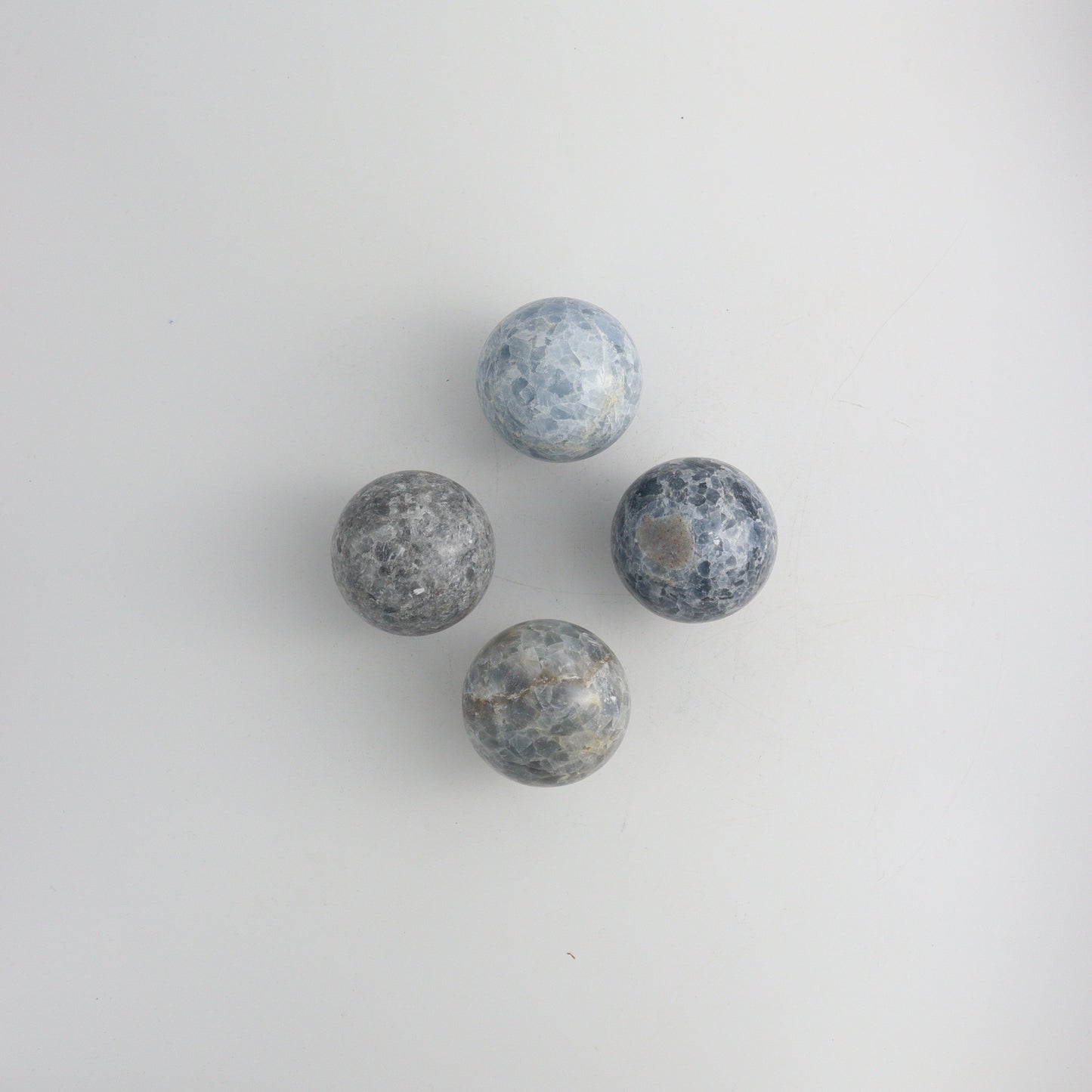 Blue Calcite Spheres E - Expert Wholesale and Supplier of Wholesale Crystals & Bulk Gemstones, ["Calcite","Mexico","Spheres"]