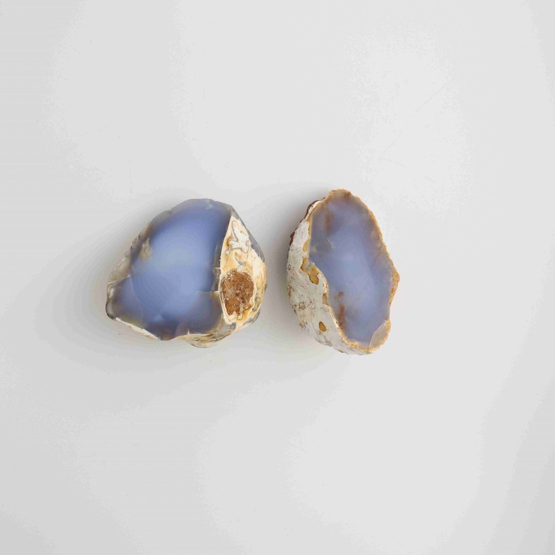 Blue Chalcedony Windows - Expert Wholesale and Supplier of Wholesale Crystals & Bulk Gemstones, ["Geodes","Turkey"]